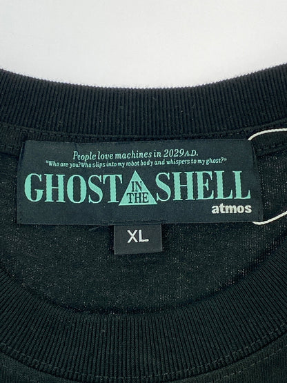 【中古美品】【メンズ】 GHOST IN THE SHELL×KOSUKE KAWAMURA×ATMOS MAASU-TS070 PRINT TEE 142-260604-AS-26-min サイズ：XL カラー：ブラック 万代Net店