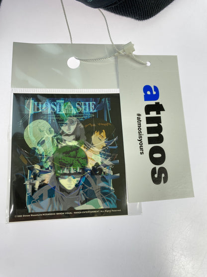 【中古美品】【メンズ】 GHOST IN THE SHELL×KOSUKE KAWAMURA×ATMOS MAASU-TS070 PRINT TEE 142-260604-AS-26-min サイズ：XL カラー：ブラック 万代Net店