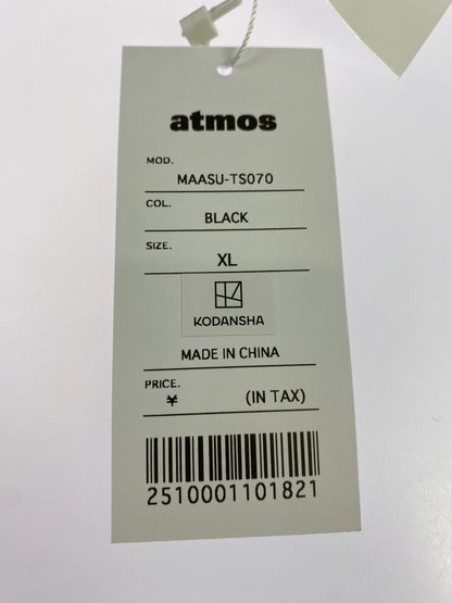 【中古美品】【メンズ】 GHOST IN THE SHELL×KOSUKE KAWAMURA×ATMOS MAASU-TS070 PRINT TEE 142-260604-AS-26-min サイズ：XL カラー：ブラック 万代Net店