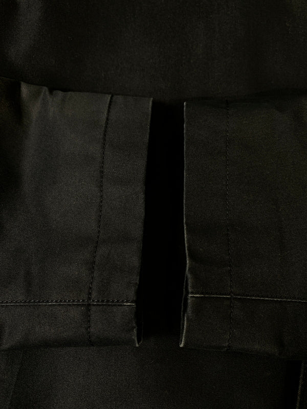 【中古品】【メンズ】 UNITED ARROWS ユナイテッドアローズ ステンカラーコート 1125-120-8424 メンズ アウター 147-260612-em-35-min サイズ：M カラー：ブラック 万代Net店