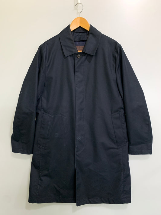 【中古品】【メンズ】 UNITED ARROWS ユナイテッドアローズ ステンカラーコート 1125-120-8424 メンズ アウター 147-260612-em-35-min サイズ：M カラー：ブラック 万代Net店