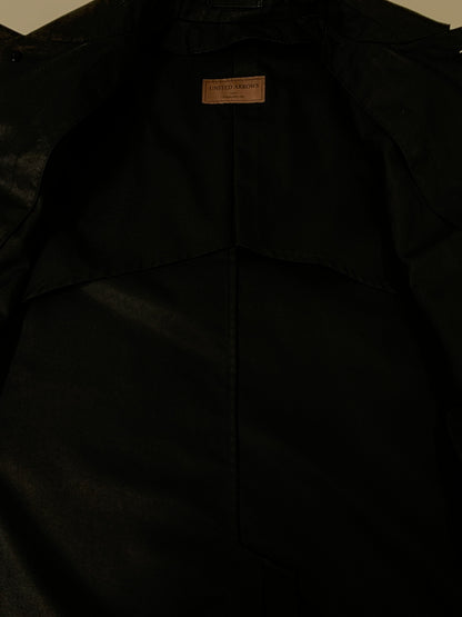 【中古品】【メンズ】 UNITED ARROWS ユナイテッドアローズ ステンカラーコート 1125-120-8424 メンズ アウター 147-260612-em-35-min サイズ：M カラー：ブラック 万代Net店