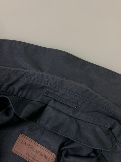 【中古品】【メンズ】 UNITED ARROWS ユナイテッドアローズ ステンカラーコート 1125-120-8424 メンズ アウター 147-260612-em-35-min サイズ：M カラー：ブラック 万代Net店