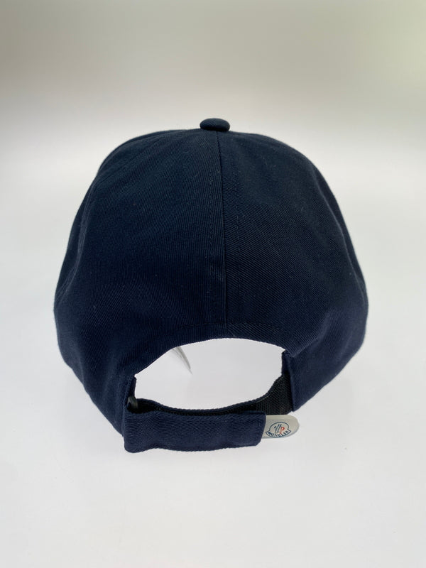 【中古品】【メンズ】 MONCLER モンクレール BASEBALL CAP L19543B00001 ベースボールキャップ 帽子 185-260530-KS-10-min サイズ：S カラー：ネイビー 万代Net店