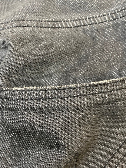 【中古品】【メンズ】 NEIGHBORHOOD ネイバーフッド FRAGMENT NARROW PATCHWORK DENIM PANTS フラグメントナローパッチワークデニムパンツ ジーンズ 153-260606-kt-05-min サイズ：M カラー：ブラック 万代Net店