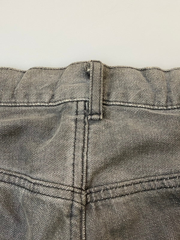 【中古品】【メンズ】 NEIGHBORHOOD ネイバーフッド FRAGMENT NARROW PATCHWORK DENIM PANTS フラグメントナローパッチワークデニムパンツ ジーンズ 153-260606-kt-05-min サイズ：M カラー：ブラック 万代Net店