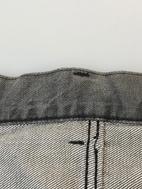 【中古品】【メンズ】 NEIGHBORHOOD ネイバーフッド FRAGMENT NARROW PATCHWORK DENIM PANTS フラグメントナローパッチワークデニムパンツ ジーンズ 153-260606-kt-05-min サイズ：M カラー：ブラック 万代Net店