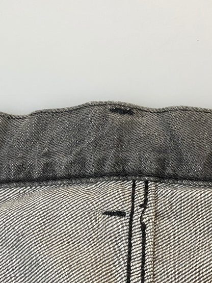 【中古品】【メンズ】 NEIGHBORHOOD ネイバーフッド FRAGMENT NARROW PATCHWORK DENIM PANTS フラグメントナローパッチワークデニムパンツ ジーンズ 153-260606-kt-05-min サイズ：M カラー：ブラック 万代Net店