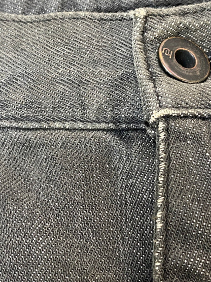 【中古品】【メンズ】 NEIGHBORHOOD ネイバーフッド FRAGMENT NARROW PATCHWORK DENIM PANTS フラグメントナローパッチワークデニムパンツ ジーンズ 153-260606-kt-05-min サイズ：M カラー：ブラック 万代Net店