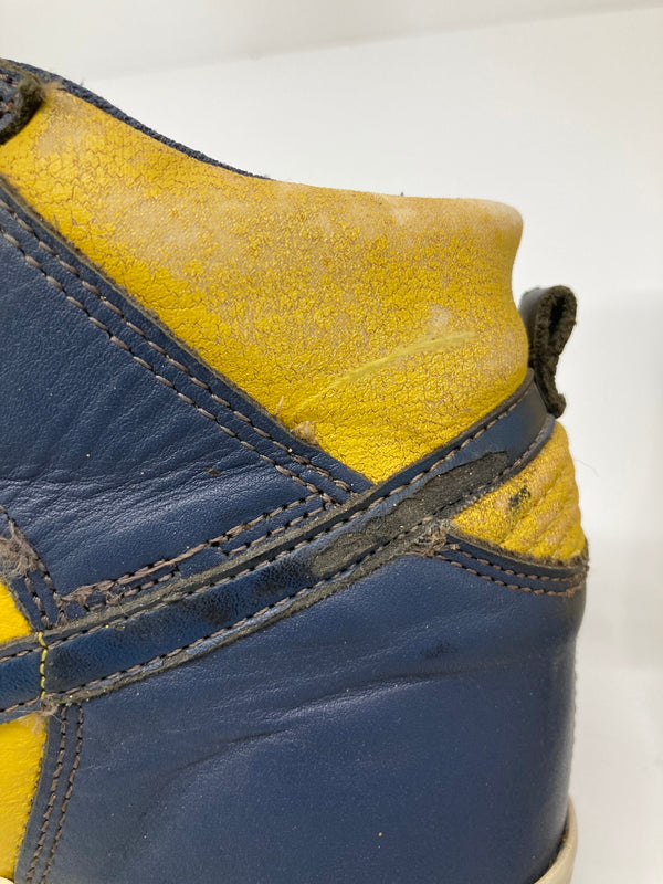 【現状渡し品】【メンズ】 NIKE ナイキ ORIGINAL DUNK HI MICHIGAN (1985) ダンク ハイ ミシガン 1985年 オリジナル スニーカー 靴 160-260726-kk-13-hon カラー：NAVY/YELLOW 万代Net店