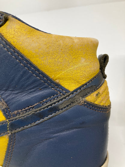【現状渡し品】【メンズ】 NIKE ナイキ ORIGINAL DUNK HI MICHIGAN (1985) ダンク ハイ ミシガン 1985年 オリジナル スニーカー 靴 160-260726-kk-13-hon カラー：NAVY/YELLOW 万代Net店