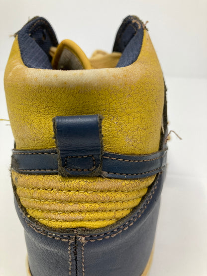 【現状渡し品】【メンズ】 NIKE ナイキ ORIGINAL DUNK HI MICHIGAN (1985) ダンク ハイ ミシガン 1985年 オリジナル スニーカー 靴 160-260726-kk-13-hon カラー：NAVY/YELLOW 万代Net店