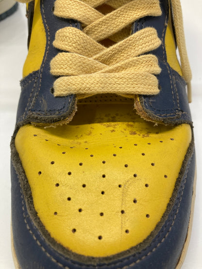 【現状渡し品】【メンズ】 NIKE ナイキ ORIGINAL DUNK HI MICHIGAN (1985) ダンク ハイ ミシガン 1985年 オリジナル スニーカー 靴 160-260726-kk-13-hon カラー：NAVY/YELLOW 万代Net店