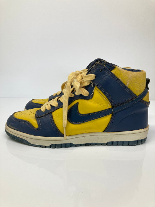 【現状渡し品】【メンズ】 NIKE ナイキ ORIGINAL DUNK HI MICHIGAN (1985) ダンク ハイ ミシガン 1985年 オリジナル スニーカー 靴 160-260726-kk-13-hon カラー：NAVY/YELLOW 万代Net店