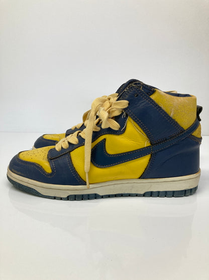 【現状渡し品】【メンズ】 NIKE ナイキ ORIGINAL DUNK HI MICHIGAN (1985) ダンク ハイ ミシガン 1985年 オリジナル スニーカー 靴 160-260726-kk-13-hon カラー：NAVY/YELLOW 万代Net店