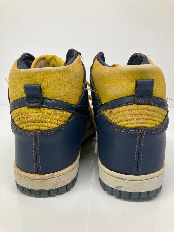 【現状渡し品】【メンズ】 NIKE ナイキ ORIGINAL DUNK HI MICHIGAN (1985) ダンク ハイ ミシガン 1985年 オリジナル スニーカー 靴 160-260726-kk-13-hon カラー：NAVY/YELLOW 万代Net店