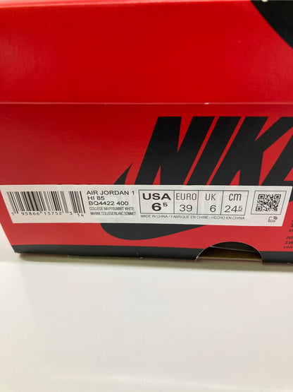 【中古品】【レディース】 NIKE ナイキ AIR JORDAN 1 HIGH 85 GEORGETOWN BQ4422-400 エア ジョーダン 1 ハイ 85 ジョージタウン スニーカー 靴 167-260726-kk-04-hon カラー：COLLEGE NAVY/SUMMIT WHITE 万代Net店