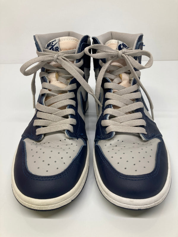 【中古品】【レディース】 NIKE ナイキ AIR JORDAN 1 HIGH 85 GEORGETOWN BQ4422-400 エア ジョーダン 1 ハイ 85 ジョージタウン スニーカー 靴 167-260726-kk-04-hon カラー：COLLEGE NAVY/SUMMIT WHITE 万代Net店