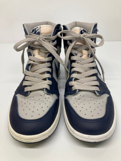 【中古品】【レディース】 NIKE ナイキ AIR JORDAN 1 HIGH 85 GEORGETOWN BQ4422-400 エア ジョーダン 1 ハイ 85 ジョージタウン スニーカー 靴 167-260726-kk-04-hon カラー：COLLEGE NAVY/SUMMIT WHITE 万代Net店