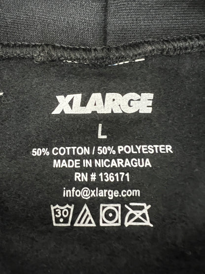 【中古品】【メンズ】 XLARGE エクストララージ X-LIBERTY HOODIE 106231012008 エックス リバティー フーディー トップス プルオーバーパーカー 150-260725-kk-16-hon サイズ：L カラー：BALCK 万代Net店