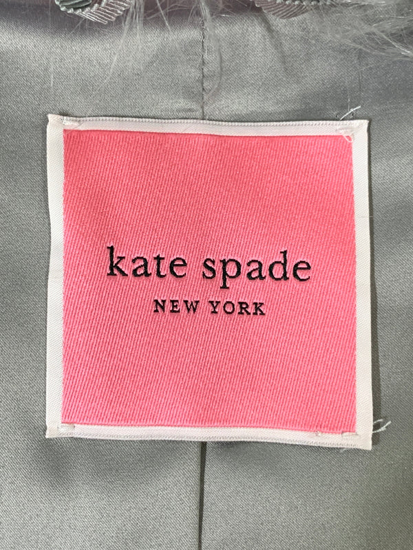 【中古品】【レディース】 KATE SPADE ケイトスペード エコファー コート NJMUB008 レディース アウター 169-260710-em-19-min サイズ：S カラー：グレー 万代Net店