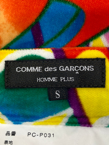 【中古品】【メンズ】 COMME des GARCONS HOMME PLUS コムデギャルソンオムプリュス 01AW PSYCHEDELIC VELOUR PANTS PC-P031 AD2001 151-260726-kk-18-hon サイズ：S カラー：マルチカラー 万代Net店