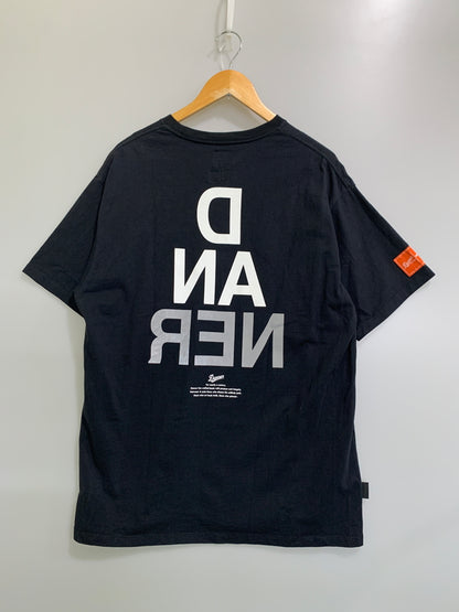 【中古品】【メンズ】 WIND AND SEA ウィンダンシー × DANNER BLACK MOUNTAIN S/S TEE 422A1010399 ダナー ブラック マウンテン ショートスリーブ Tシャツ 半袖Tシャツ トップス 142-260602-yn-02-min サイズ：XL カラー：ブラック 万代Net店