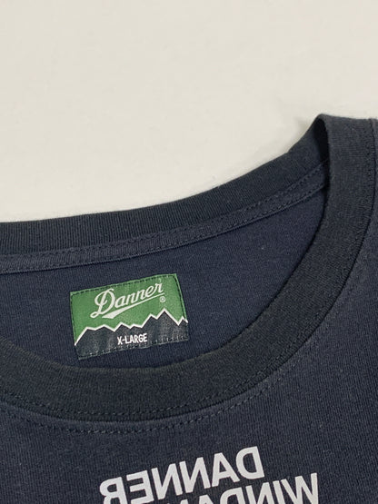 【中古品】【メンズ】 WIND AND SEA ウィンダンシー × DANNER BLACK MOUNTAIN S/S TEE 422A1010399 ダナー ブラック マウンテン ショートスリーブ Tシャツ 半袖Tシャツ トップス 142-260602-yn-02-min サイズ：XL カラー：ブラック 万代Net店