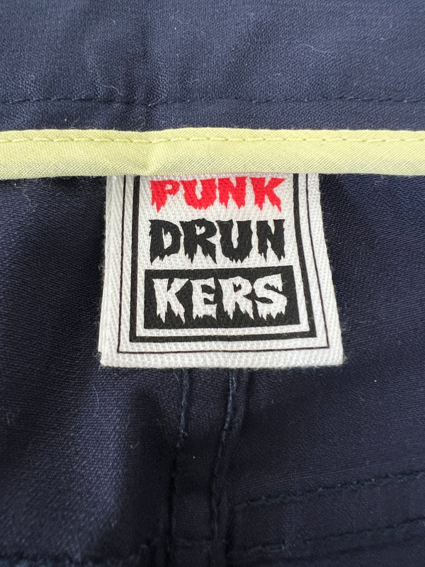 【中古品】【メンズ】 PUNK DRUNKERS パンクドランカーズ PPパンツ/b PDS-12147 ボトムス 178-260620-kk-02-hon サイズ：XL カラー：ネイビー 万代Net店