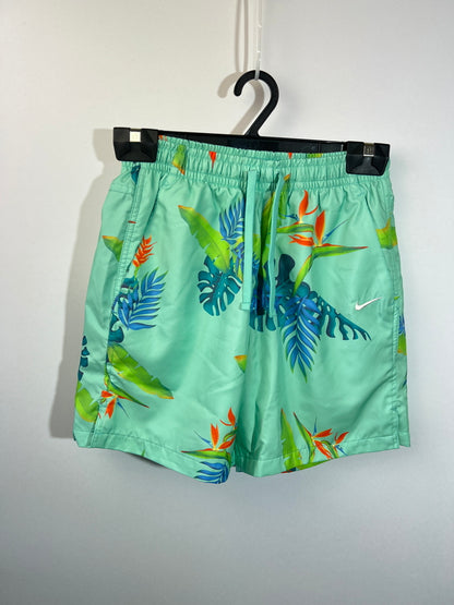 【中古品】【メンズ】 NIKE ナイキ NSW WOVEN PRINT SHORT PANTS FQ0350-349 ウーブンプリント ショートパンツ ボトムス ショーツ ハーフパンツ 178-260620-kk-01-hon サイズ：S カラー：EMERALD RISE 万代Net店