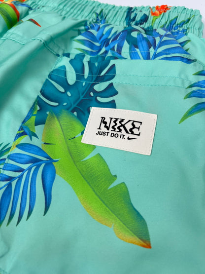 【中古品】【メンズ】 NIKE ナイキ NSW WOVEN PRINT SHORT PANTS FQ0350-349 ウーブンプリント ショートパンツ ボトムス ショーツ ハーフパンツ 178-260620-kk-01-hon サイズ：S カラー：EMERALD RISE 万代Net店