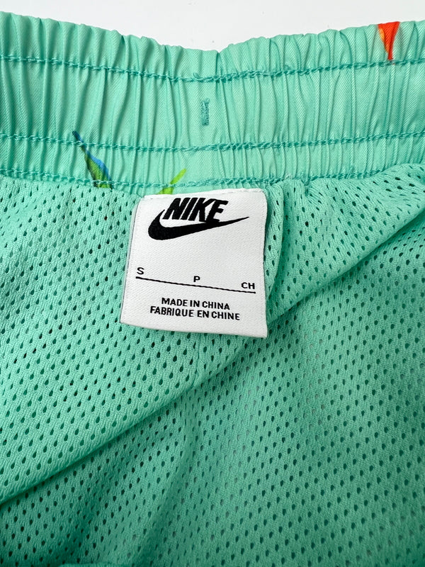 【中古品】【メンズ】 NIKE ナイキ NSW WOVEN PRINT SHORT PANTS FQ0350-349 ウーブンプリント ショートパンツ ボトムス ショーツ ハーフパンツ 178-260620-kk-01-hon サイズ：S カラー：EMERALD RISE 万代Net店