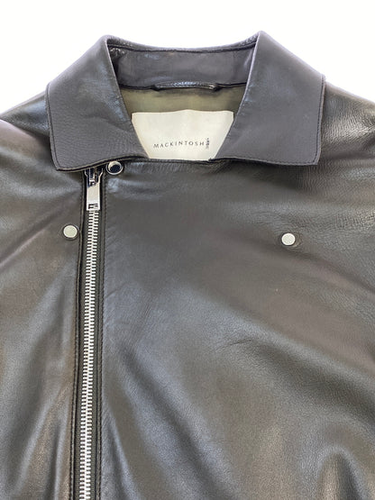 【現状渡し品】【メンズ】 MACKINTOSH マッキントッシュ GL-001-RIDERS JACKET ラムレザーダブルライダー 141-260805-zi-11-min サイズ：36 カラー：カーキ 万代Net店