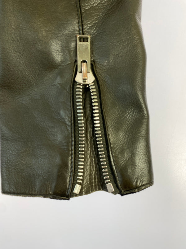 【現状渡し品】【メンズ】 MACKINTOSH マッキントッシュ GL-001-RIDERS JACKET ラムレザーダブルライダー 141-260805-zi-11-min サイズ：36 カラー：カーキ 万代Net店