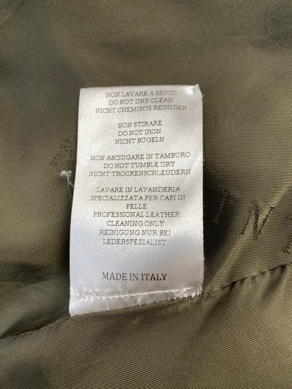 【現状渡し品】【メンズ】 MACKINTOSH マッキントッシュ GL-001-RIDERS JACKET ラムレザーダブルライダー 141-260805-zi-11-min サイズ：36 カラー：カーキ 万代Net店