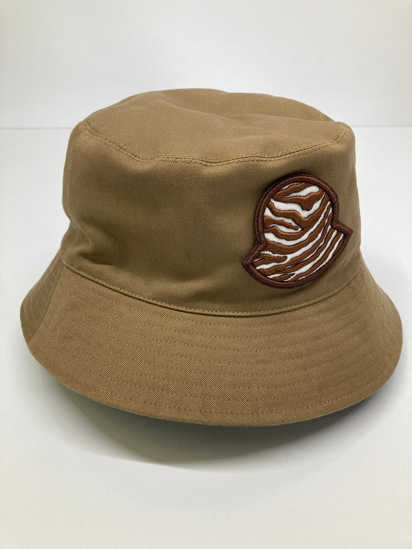 【中古品】【メンズ】 MONCLER モンクレール 23SS BUCKET HAT I10913B00027 04863 バケットハット 帽子 185-260726-kk-15-hon サイズ：M カラー：ブラウン 万代Net店