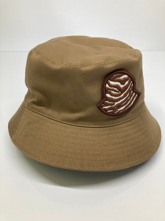 【中古品】【メンズ】 MONCLER モンクレール 23SS BUCKET HAT I10913B00027 04863 バケットハット 帽子 185-260726-kk-15-hon サイズ：M カラー：ブラウン 万代Net店