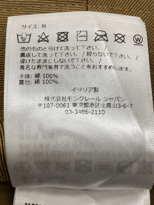 【中古品】【メンズ】 MONCLER モンクレール 23SS BUCKET HAT I10913B00027 04863 バケットハット 帽子 185-260726-kk-15-hon サイズ：M カラー：ブラウン 万代Net店