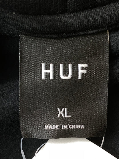 【中古品】【メンズ】 HUF ハフ COAST 2 COAST P O HOODIE コースト・トゥ・コースト プルオーバー フーディー メンズ トップス パーカ 142-260717-em-26-min サイズ：XL カラー：ブラック 万代Net店