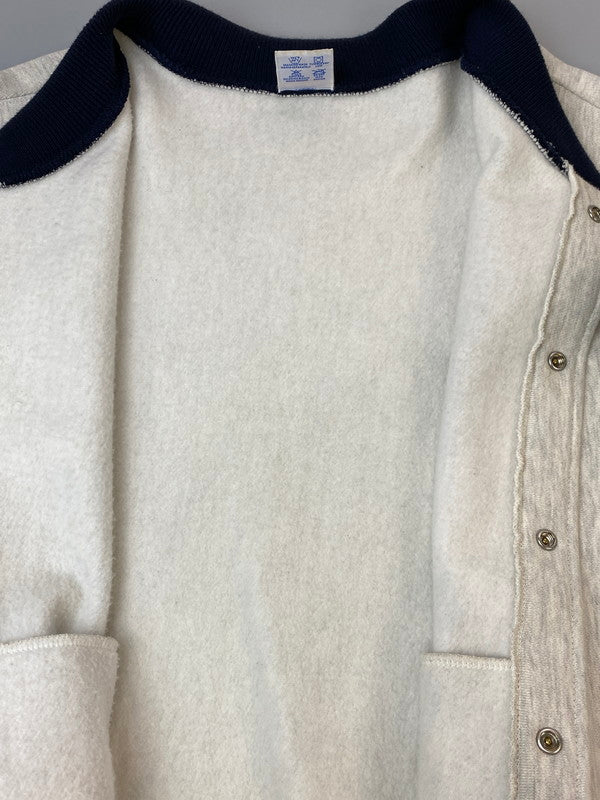 【現状渡し品】【メンズ】 CHAMPION チャンピオン SNAP CARDIGAN スナップカーディガン アウター 148-260605-kt-02-min サイズ：M カラー：ライトグレー 万代Net店