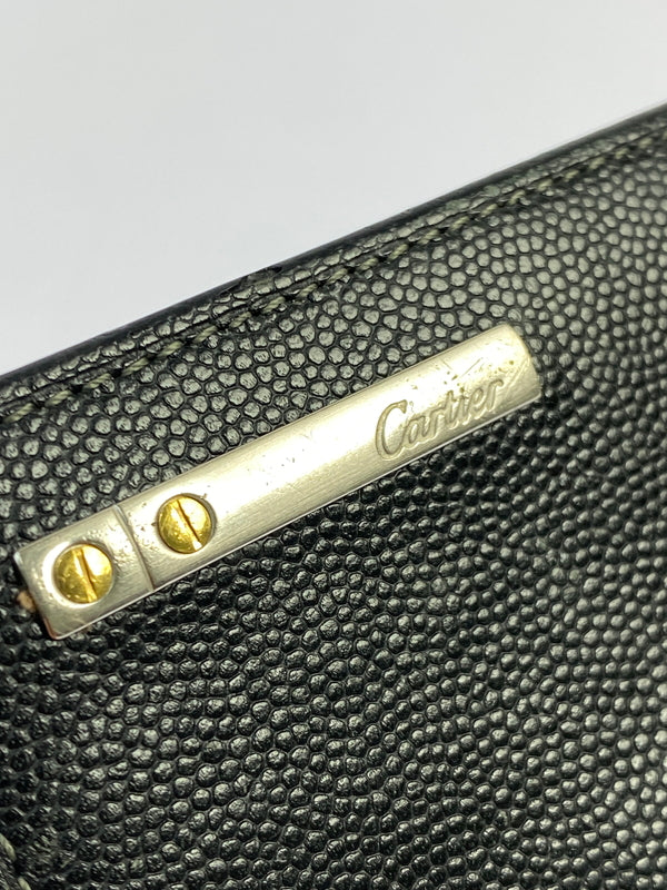 【現状渡し品】【メンズ/レディース】 CARTIER カルティエ SANTOS 6連キーケース L3000775 183-260713-KS-19-min カラー：ブラック 万代Net店