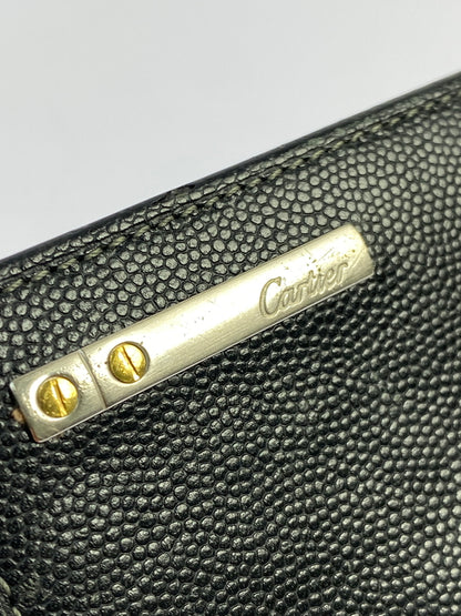 【現状渡し品】【メンズ/レディース】 CARTIER カルティエ SANTOS 6連キーケース L3000775 183-260713-KS-19-min カラー：ブラック 万代Net店