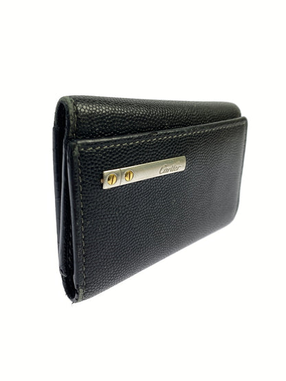 【現状渡し品】【メンズ/レディース】 CARTIER カルティエ SANTOS 6連キーケース L3000775 183-260713-KS-19-min カラー：ブラック 万代Net店