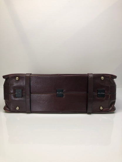 【中古品】 GOLD PFEIL ゴールドファイル EXECUTIVE 2150 エグゼクティブ バッグ ビジネスバッグ スーツケース トランク 188-260910-YS-01-hon カラー：ダークブラウン 万代Net店