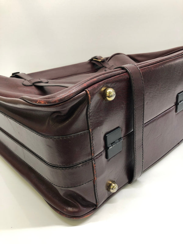【中古品】 GOLD PFEIL ゴールドファイル EXECUTIVE 2150 エグゼクティブ バッグ ビジネスバッグ スーツケース トランク 188-260910-YS-01-hon カラー：ダークブラウン 万代Net店
