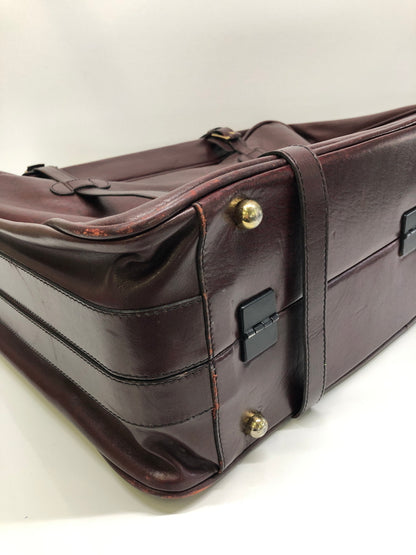 【中古品】 GOLD PFEIL ゴールドファイル EXECUTIVE 2150 エグゼクティブ バッグ ビジネスバッグ スーツケース トランク 188-260910-YS-01-hon カラー：ダークブラウン 万代Net店