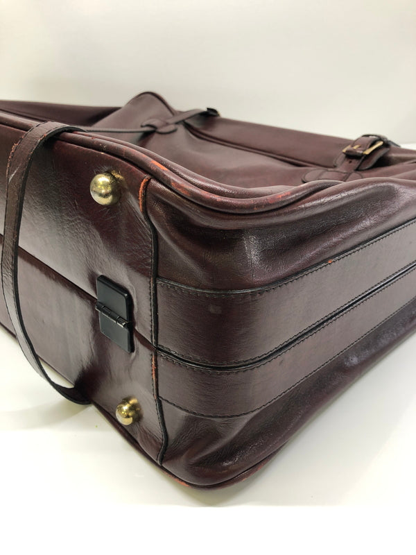 【中古品】 GOLD PFEIL ゴールドファイル EXECUTIVE 2150 エグゼクティブ バッグ ビジネスバッグ スーツケース トランク 188-260910-YS-01-hon カラー：ダークブラウン 万代Net店