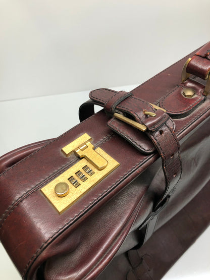 【中古品】 GOLD PFEIL ゴールドファイル EXECUTIVE 2150 エグゼクティブ バッグ ビジネスバッグ スーツケース トランク 188-260910-YS-01-hon カラー：ダークブラウン 万代Net店