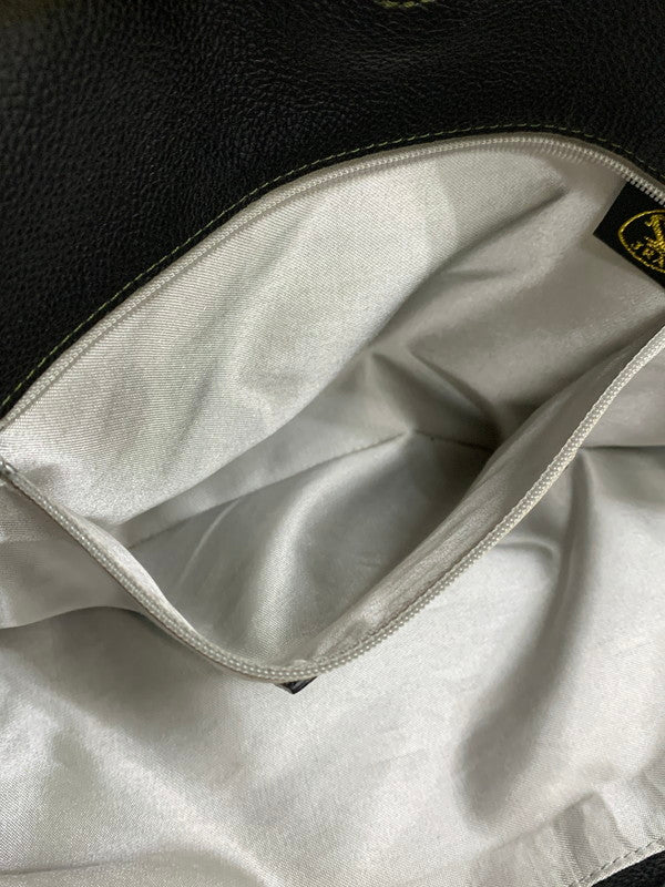 【中古品】【メンズ/レディース】 BEAUGRAND ボーグラン クロコ ダイル ナイロン トートバッグ 188-260709-hu-07-min カラー：ブラック 万代Net店
