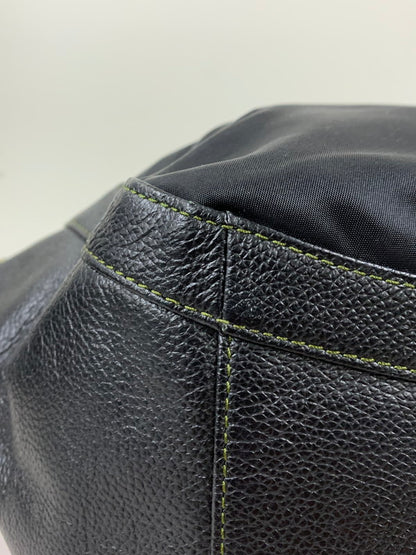 【中古品】【メンズ/レディース】 BEAUGRAND ボーグラン クロコ ダイル ナイロン トートバッグ 188-260709-hu-07-min カラー：ブラック 万代Net店